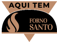 Forno Santo Aqui Tem Sticker - Forno Santo Aqui Tem Logo Stickers