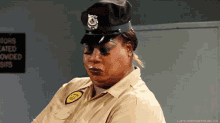 Mmmhmmm Black Police Woman GIF - Mmmhmmm Black Police Woman GIFs