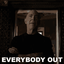 Everybody Out George Zax GIF - Everybody Out George Zax Jk Simmons GIFs