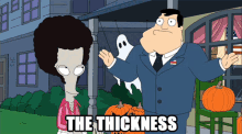 The Thickness American Dad GIF - The Thickness American Dad Roger GIFs
