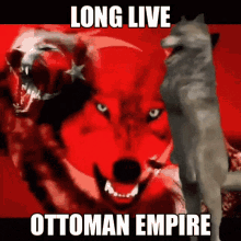 Long Live Ottoman Empire Turkey GIF - Long Live Ottoman Empire Turkey Wolf Dancing GIFs