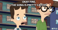Okay Fine The Song Is Pretty Catchy GIF - Okay Fine The Song Is Pretty Catchy I Admit GIFs