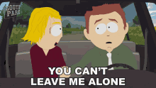 You Cant Leave Me Alone Stephen Stotch GIF - You Cant Leave Me Alone Stephen Stotch Linda Stotch GIFs