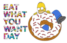Do It GIF - Homer Simpson The Simpsons Eat What You Want Day GIFs