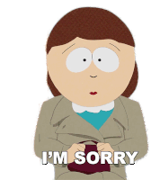 Im Sorry Liane Cartman Sticker - Im Sorry Liane Cartman South Park Stickers
