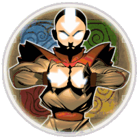Avatar The Last Airbender Aang Sticker - Avatar The Last Airbender Aang Arrows Stickers