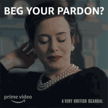 Beg Your Pardon Margaret Campbell GIF - Beg Your Pardon Margaret Campbell Claire Foy GIFs