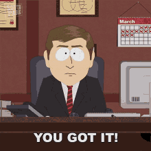 You Got It Hoffman And Turk Attorney GIF - You Got It Hoffman And Turk Attorney South Park GIFs