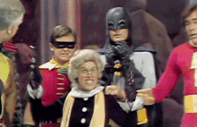 batman robin shazam old woman to young woman transform