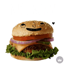 Nice Buns Burger GIF - Nice Buns Burger Smile GIFs