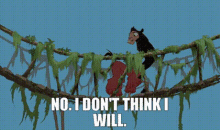 The Emperors New Groove Kuzco GIF - The Emperors New Groove Kuzco No I Dont Think I Will GIFs