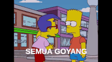 Semua Ayo Goyang GIF - The Simpsons Bart Simpson Milhouse Van Houten GIFs