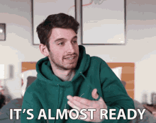 its almost ready joey kidney its almost done almost done its just need more time its almost ready joey kidney its almost done almost done its just need more time