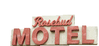 Rosebud Motel Schitts Creek Sticker - Rosebud Motel Schitts Creek Lodge Stickers