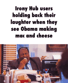Obama Mac And Cheese GIF - Obama Mac And Cheese Horrifying Quality GIFs