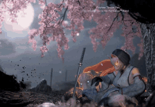 nioh cherry blossoms lets go samurai nioh2