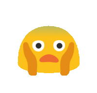 Emoji Shocked Sticker - Emoji Shocked Wow Stickers
