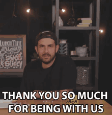Thank You So Much For Being With Us Borgore GIF - Thank You So Much For Being With Us Borgore Asaf Borger GIFs