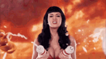 Whipped Cream Katy Perry GIF - Whipped Cream Katy Perry Yeah GIFs
