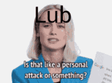 Lub Personal Attack GIF - Lub Personal Attack Brie Larson GIFs