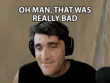 Oh Man That Was Really Bad Mark Chernesky GIF - Oh Man That Was Really Bad Mark Chernesky Konas2002 GIFs