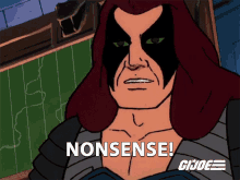 Nonsense Zartan GIF - Nonsense Zartan Gi Joe A Real American Hero GIFs