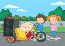 Trying To Show Off In Front Of Friends GIF - Family Guy Stewie Griffin Show Off GIFs
