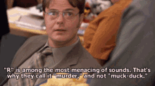 The Office Dwight Schrute GIF - The Office Dwight Schrute Muckduck GIFs