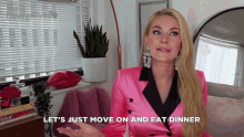 Leah Rhony Move On Real Housewives GIF - Leah Rhony Move On Move On Real Housewives GIFs