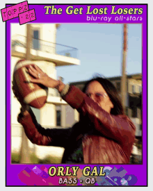 Female Quarterback Orly GIF - Female Quarterback Orly Trading Cards GIFs