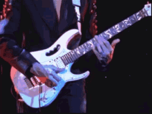 Steve Vai Hair GIF - Steve Vai Hair American Guitarist GIFs