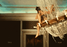 Chandelier Gifs Tenor, What Is Swing From The Chandelier About