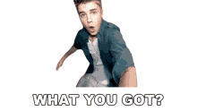 what you got justin bieber beauty and a beat song whatcha got whaddup whatcha gonna do
