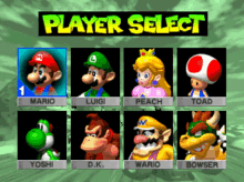Character Select Player Select GIF - Character Select Player Select Mario Kart GIFs