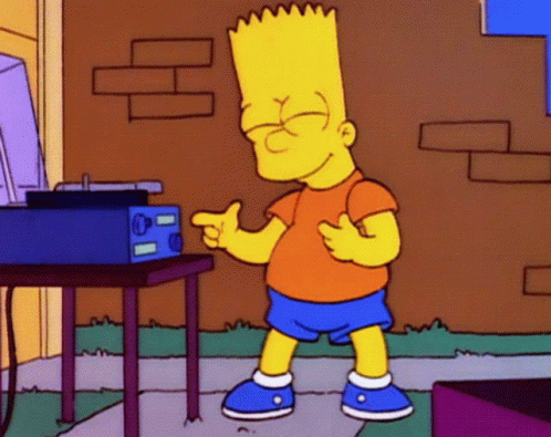 Bart Simpson Los Simpson GIF - Bart Simpson Los Simpson Bart Bailando GIFs