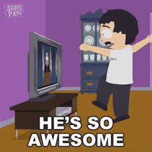 hes so awesome randy marsh south park s12e12 about last night