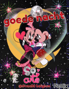 Goede Nacht Good Night GIF - Goede Nacht Good Night Minnie Mouse GIFs