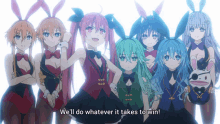 date a live s4 date a live dal dal bunny outfits dal s4ep3