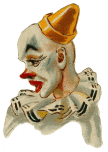 clown cute entertainer comedy art