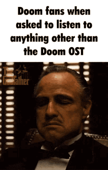 Godfather Doom Fans GIF - Godfather Doom Fans When Asked GIFs