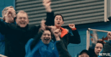 Cheering Leah Lewis GIF - Cheering Leah Lewis The Half Of It GIFs