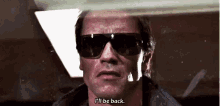 Ill Be Back Terminator GIF - Ill Be Back Terminator Arnold Swarscheneger GIFs