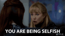 You Are Being Selfish Scold GIF - You Are Being Selfish Scold Self Centered GIFs