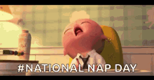 National Nap Day Boss Baby GIF - National Nap Day Boss Baby Sleepy GIFs