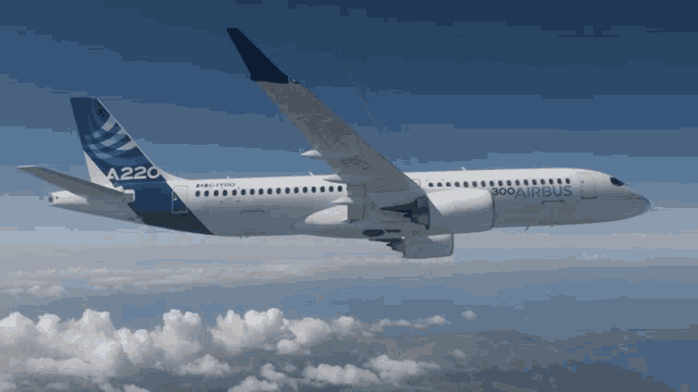 A220 Aircraft GIF - A220 Aircraft Flying - Discover & Share GIFs