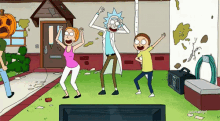 Happy Dance GIF - Rick And Morty Happy Dance GIFs