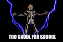 Ghoul For School Skeleton GIF - Ghoul For School Skeleton Dance GIFs