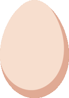 An Ordinary Egg Egg Sticker - An Ordinary Egg Egg Beige Egg Stickers