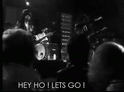 Hey Ho Let S Go Go Gif Go The Ramones Ramones Discover Share Gifs