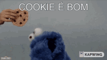 Cookie Monster Bom GIF - Cookie Monster Cookie Bom GIFs